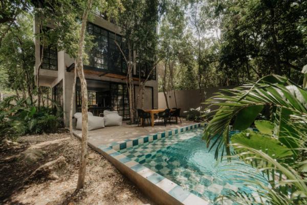 Casa Pala Designer La Veleta Jungle Home Tulum Exterior foto